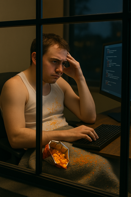 My posture for 2 weeks